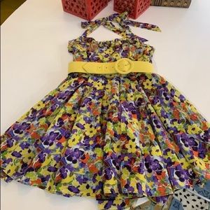 Vintage Alice and Olivia Swing Skirt Mini Dress